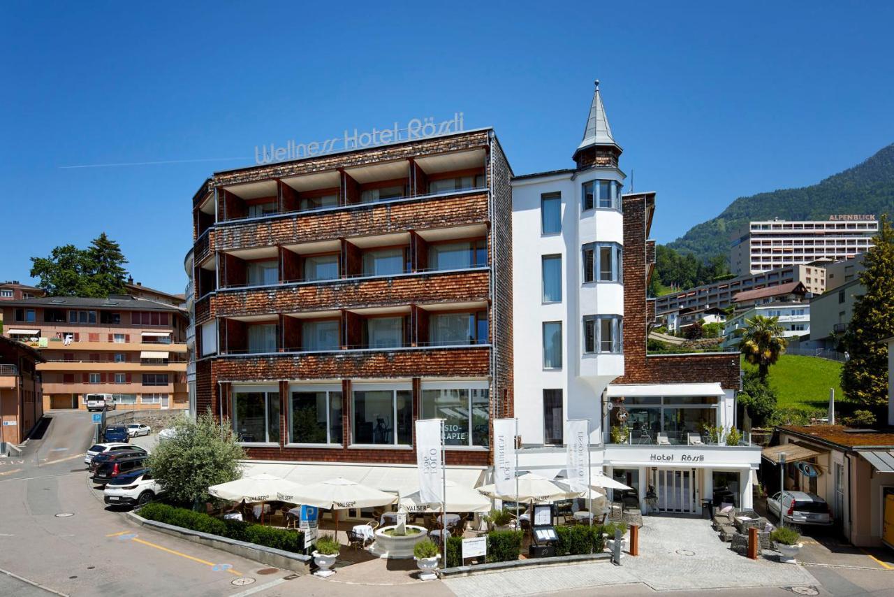 Hotel Roessli Gourmet & Spa Веггис Экстерьер фото